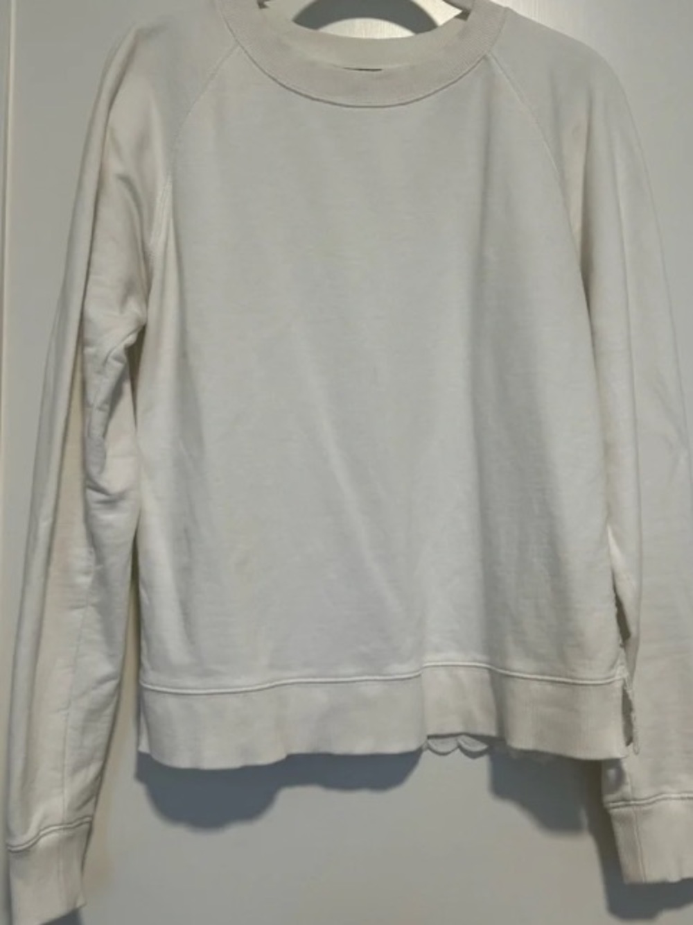 J. Crew White Eyelet Crochet Swim Coverup - Picture 2 of 5